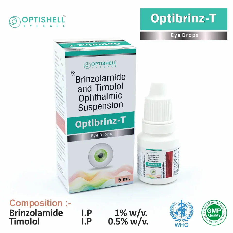 Brinzolamide 1% + Timolol 0.5% Eye Drops PCD